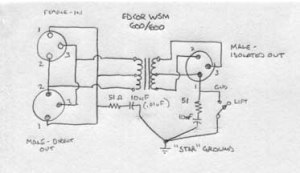 The splitter circuit is pretty simple. It's developed from the Jensen application notes, more transformer design info can be found at their website.