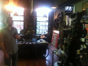 At Antique Archaeology in Nashville TN (Before the doors were opened!)